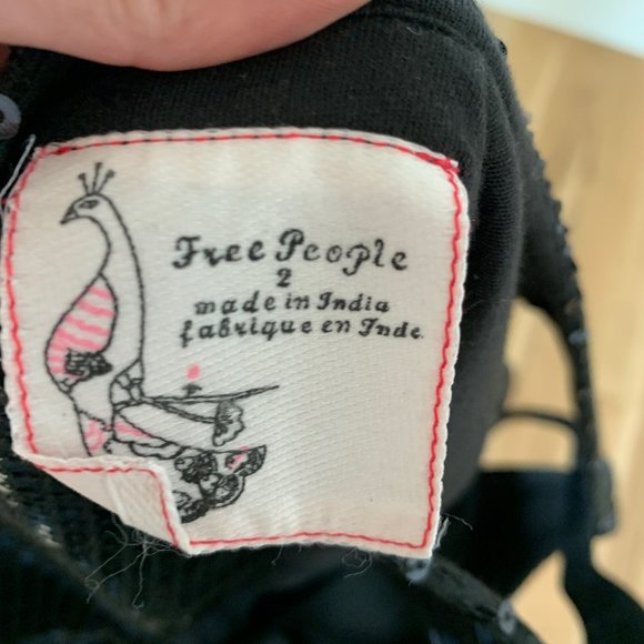 Free People Black Sequin Cocktail Dress - Picture 8 of 13